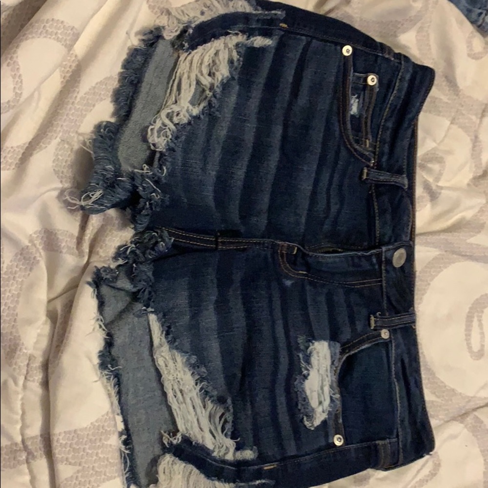American eagle jean shorts